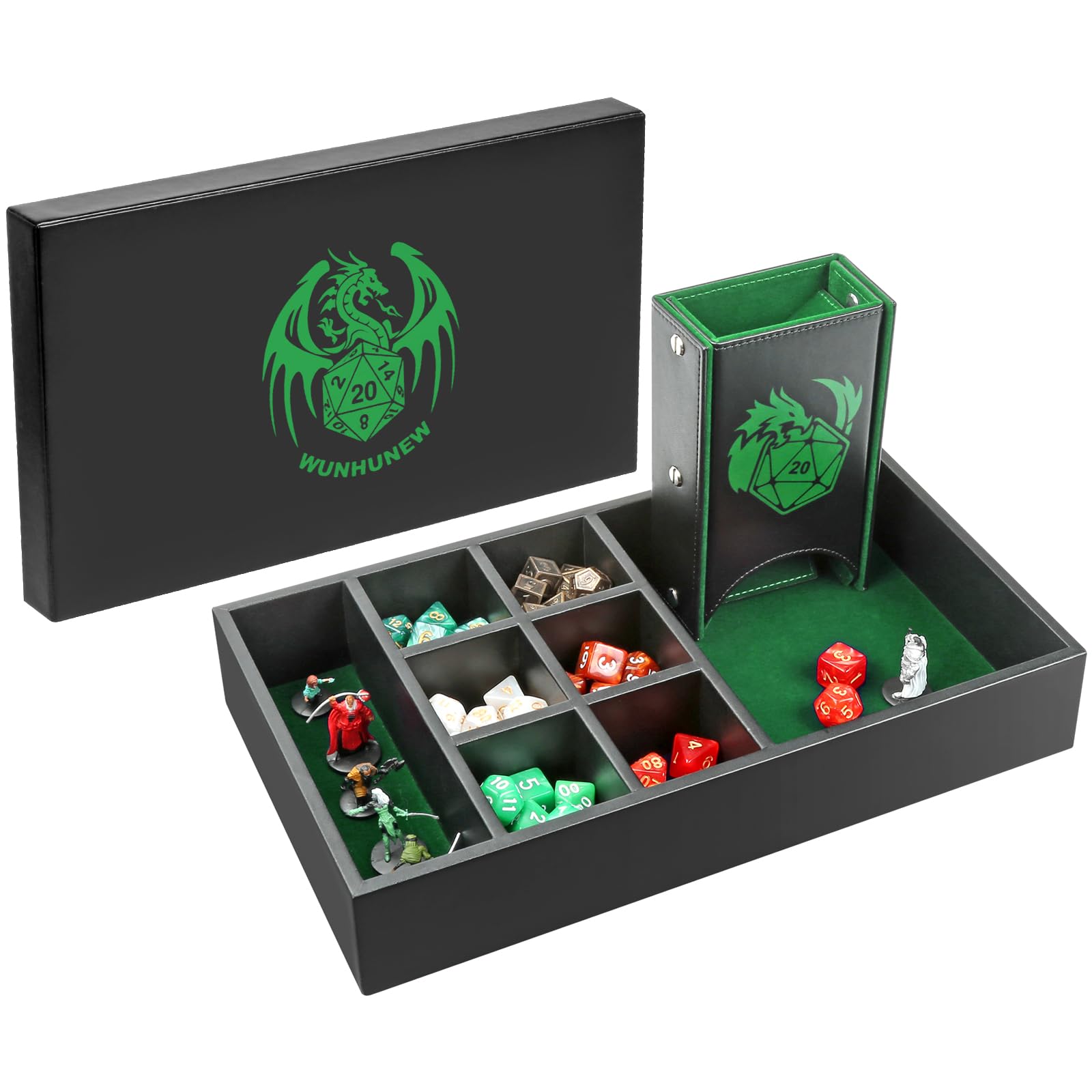 d&d ダンジョンズ&ドラゴンズ 公式 ダイスケース 非売品 dnd Amazon.co.jp: Wunhunew DND ダイストレイ&タワー収納ボックス 4イン1